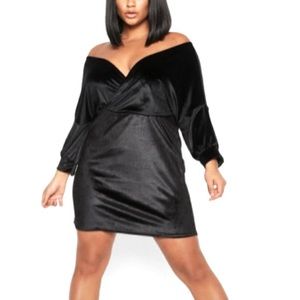 Off The Shoulder Bodycon Dress